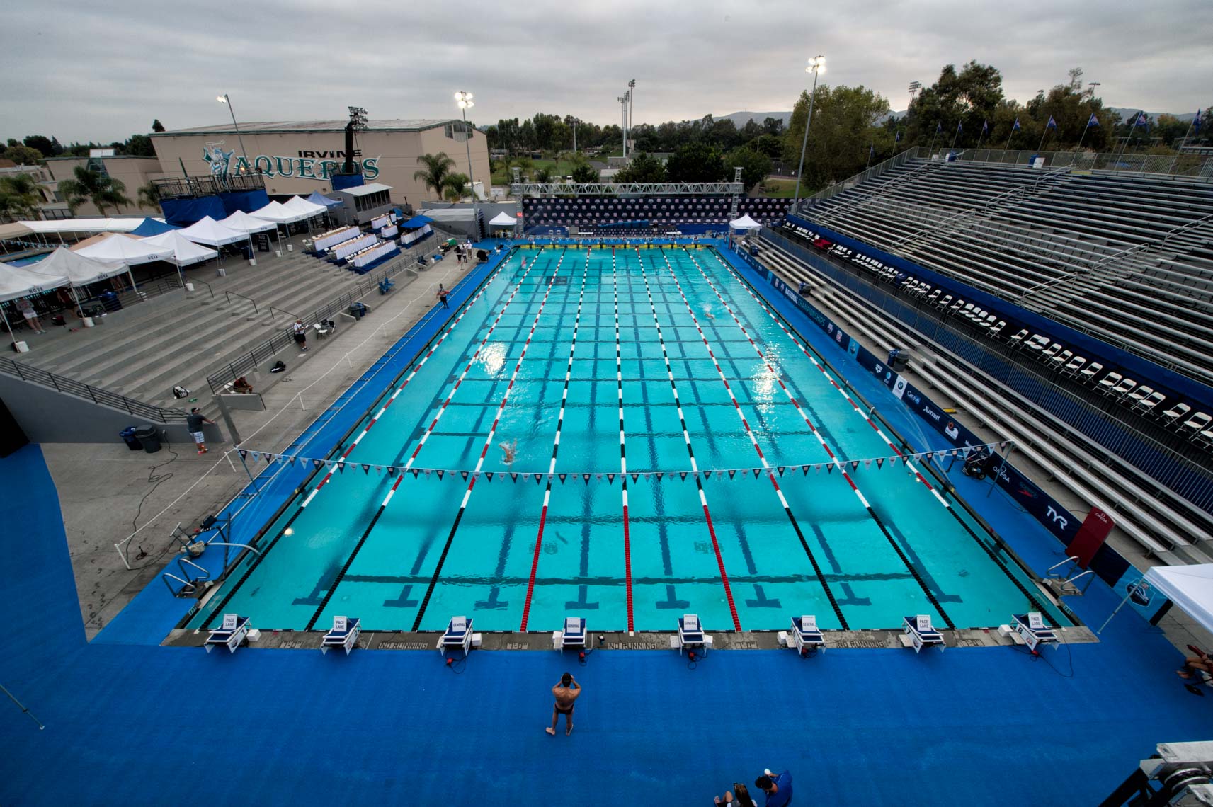Swimming pool stock Irvine California