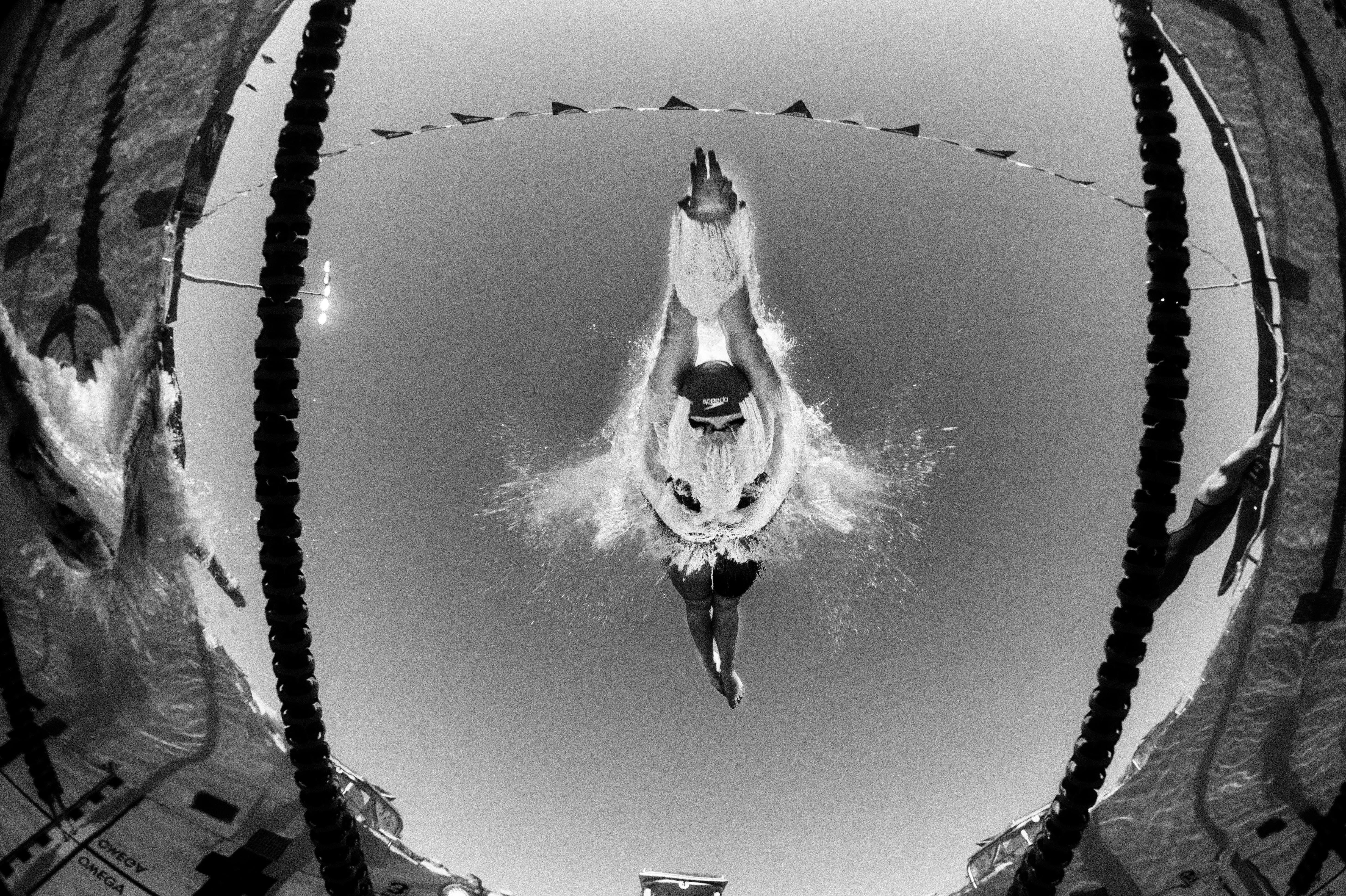 Katie Ledecky by Mike Lewis