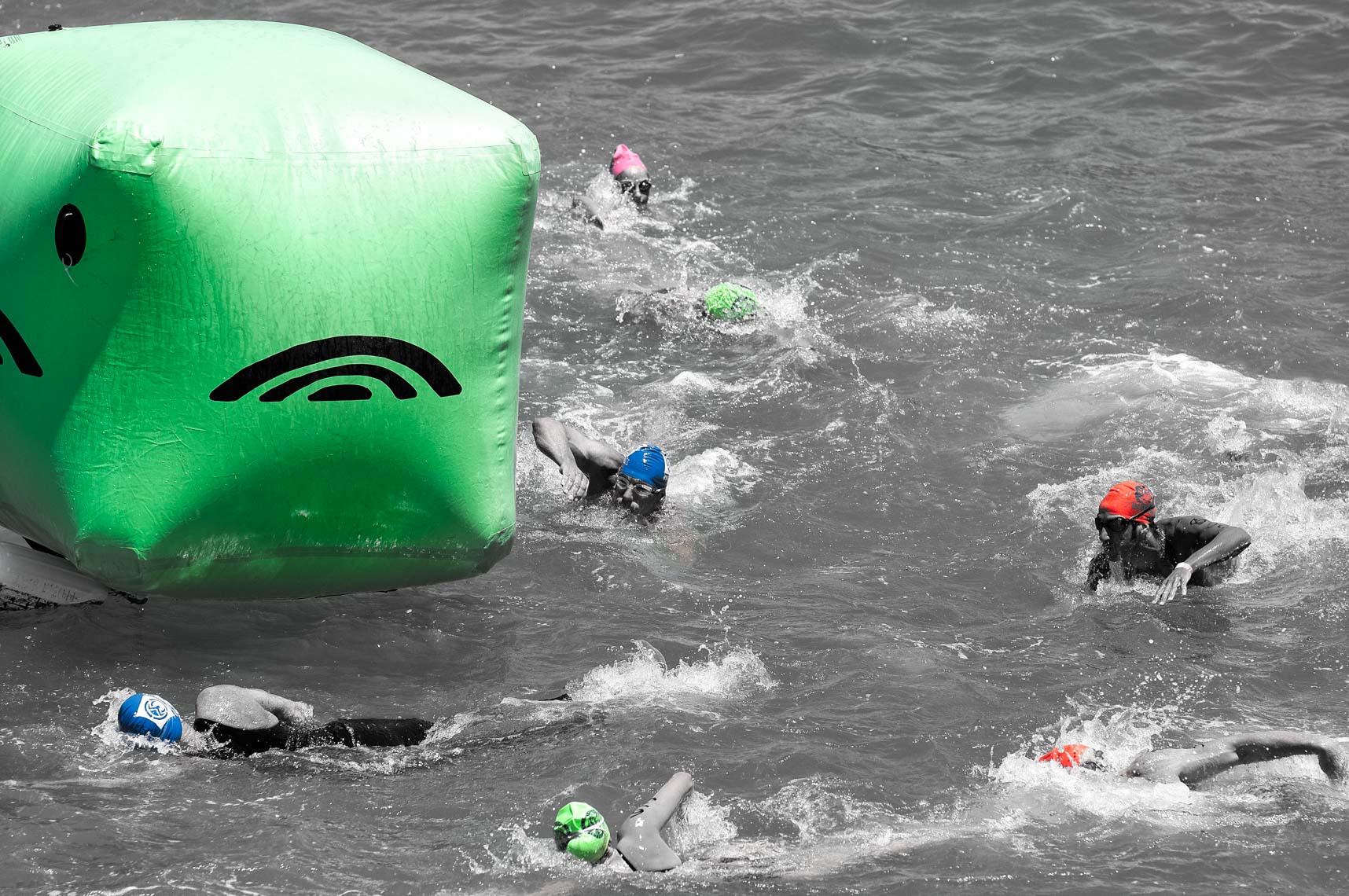 stock open water swimming