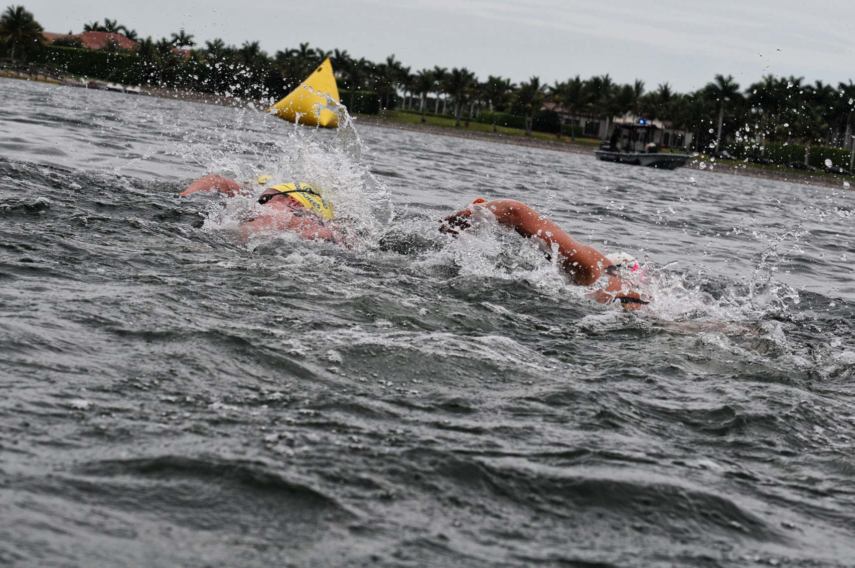 open water swimming