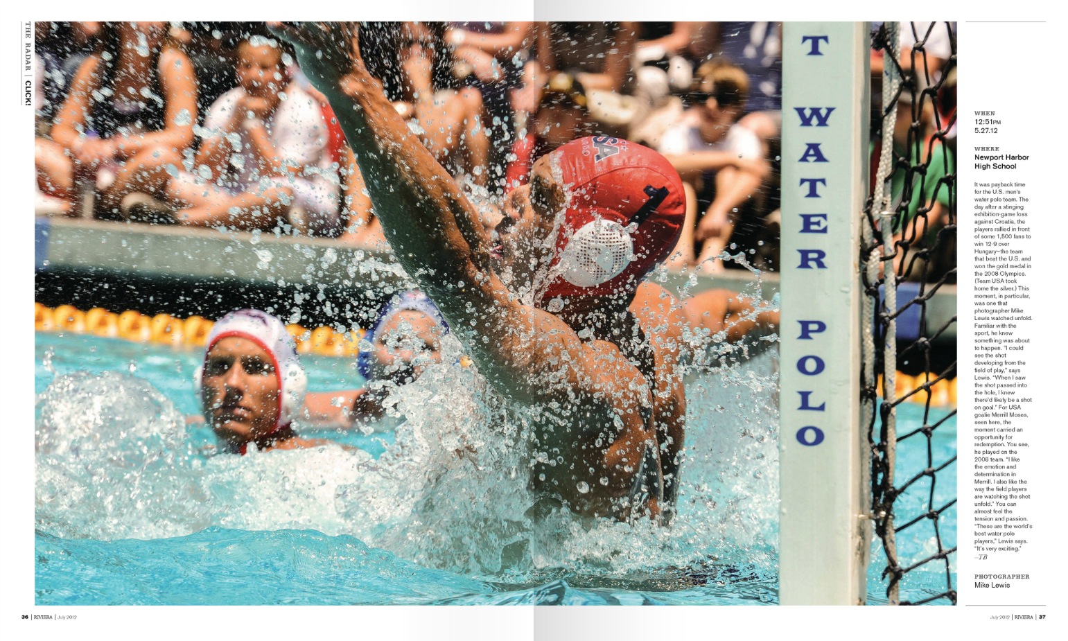 Merrill Moses USA Water Polo
